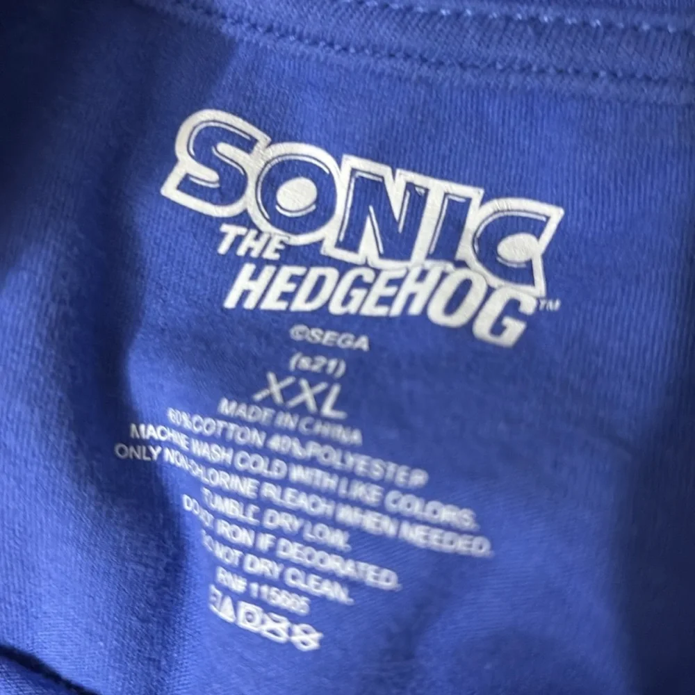 Animal Crossing & Sonic The Hedgehog Long Sleeve Bundle 2 Shirts Youth XXL